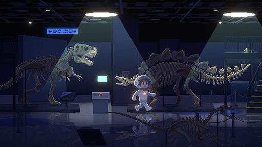 画像ギャラリー No.004のサムネイル画像 / 不思議な夜の町を歩く謎解きADV「Recolit」PC版がSteamで10%オフの初セール。Macにも対応