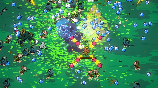 画像ギャラリー No.002のサムネイル画像 / ローグライトアクション「Extremely Powerful Capybaras」の最新トレイラーが公開に。敵の大群に立ち向かい,最強のカピバラを目指せ!