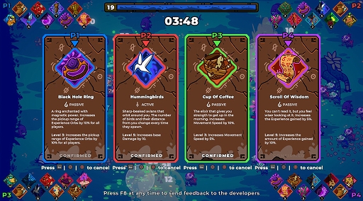 画像ギャラリー No.004のサムネイル画像 / ローグライトアクション「Extremely Powerful Capybaras」の最新トレイラーが公開に。敵の大群に立ち向かい,最強のカピバラを目指せ!