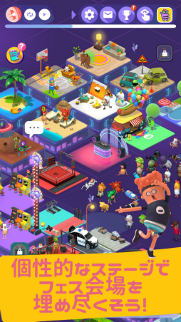 オディッティフェス - フェス会場運営ゲーム-