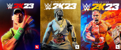 画像集 No.001のサムネイル画像 / シリーズ最新作「WWE 2K23」本日発売。カバーを飾るジョン・シナ選手は，ゲームモード“2K ショーケース”にも登場