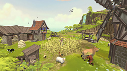 画像集 No.008のサムネイル画像 / PS VR2版「Townsmen VR」が2月22日に登場。VR環境により新たなプレイ体験を得られる，町づくりSLG“Townsmen”シリーズのVRゲーム
