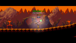 画像ギャラリー No.006のサムネイル画像 / PC(Steam)版「Hungry Caveman」配信中。原始人が狩りをする“ジャンプアクションゲーム”