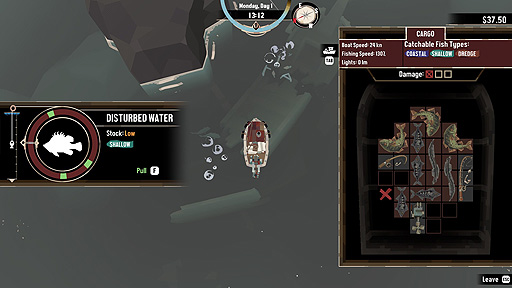 画像ギャラリー No.006のサムネイル画像 / 釣りと謎解きを融合させたダークフィッシングADV「DREDGE」,PS5版,Switch版,PS4版を4月27日に国内リリース