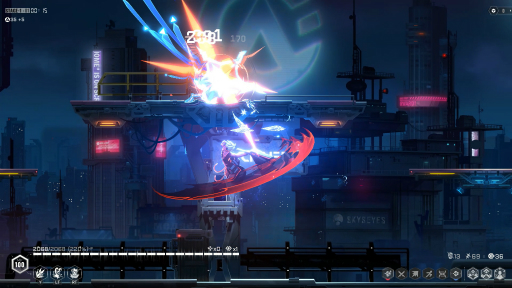 画像ギャラリー No.002のサムネイル画像 / すべての経験を未来に“継承”せよ。「BlazBlue Entropy Effect」は,遊べば遊ぶほどカスタムの幅が広がるローグライトアクションだ【PR】