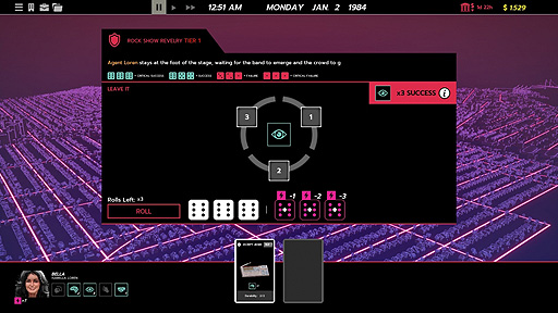画像ギャラリー No.011のサムネイル画像 / ボードゲームにインスパイアされ制作。80年代のアメリカを舞台とした犯罪捜査ゲーム「Rough Justice: '84」,3月13日リリース決定