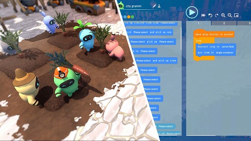 画像ギャラリー No.010のサムネイル画像 / 簡単プログラミングで自動化を思う存分楽しめるオープンワールドサバイバル「Omega Crafter」,本日正式リリース