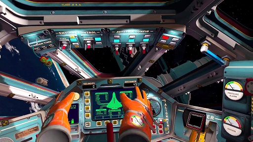 画像ギャラリー No.005のサムネイル画像 / ロケットの打ち上げから宇宙空間での作業,そして帰還。宇宙飛行士の活動を体験するVRアドベンチャー「Interkosmos 2000」,本日配信