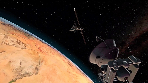 画像ギャラリー No.006のサムネイル画像 / ロケットの打ち上げから宇宙空間での作業,そして帰還。宇宙飛行士の活動を体験するVRアドベンチャー「Interkosmos 2000」,本日配信