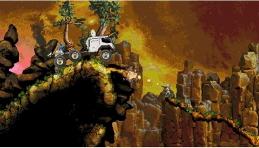 画像ギャラリー No.003のサムネイル画像 / スペインの音楽プロデューサー,Dr.Kucho!氏が手掛ける“レトロ風アクション”「Moons of Darsalon」,4月20日にSteamでリリースへ