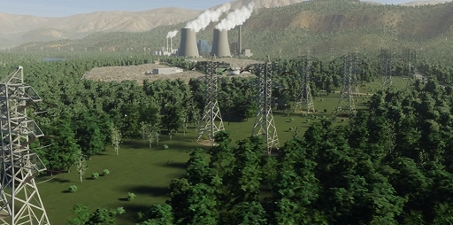 画像ギャラリー No.005のサムネイル画像 / 「Cities: Skylines II」,電力と水資源について紹介する開発者ビデオダイアリーを公開。電力網の構築は道路下に自動敷設で簡略化