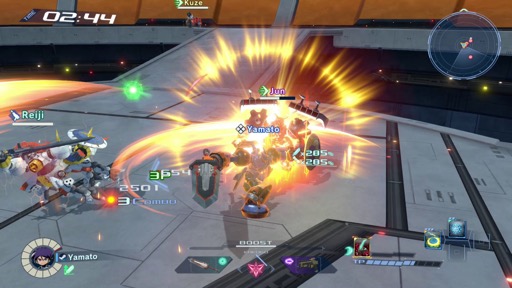 画像ギャラリー No.014のサムネイル画像 / 兜 甲児らも参戦! 「メガトン級ムサシW」,手軽に遊べる対戦モードを含む無料アップデート「メガロボ・バトロアム」が11月に配信