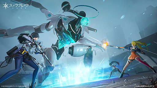 画像ギャラリー No.006のサムネイル画像 / ガルカフェ開発チームによる新作「スノウブレイク:禁域降臨」が2023年内に登場。3キャラをスイッチしながら戦う3D近未来シューティングRPG