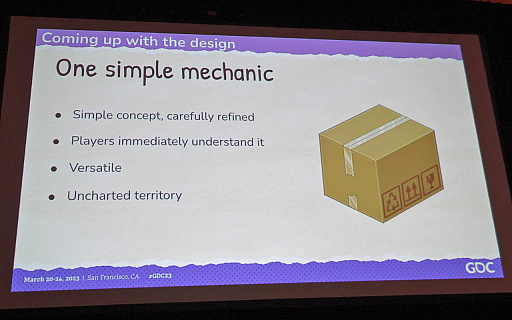 ꡼ No.007 | GDC 2023ŪҥåȺȤʤäǥUnpackingפϰޤ줿ԤŤGDCιֱݡ