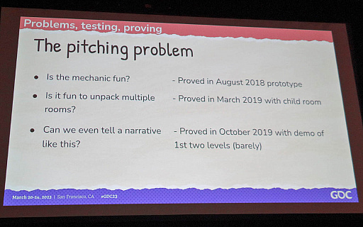 ꡼ No.037 | GDC 2023ŪҥåȺȤʤäǥUnpackingפϰޤ줿ԤŤGDCιֱݡ