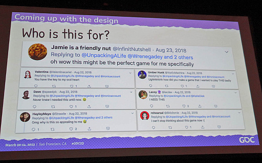 ꡼ No.042 | GDC 2023ŪҥåȺȤʤäǥUnpackingפϰޤ줿ԤŤGDCιֱݡ