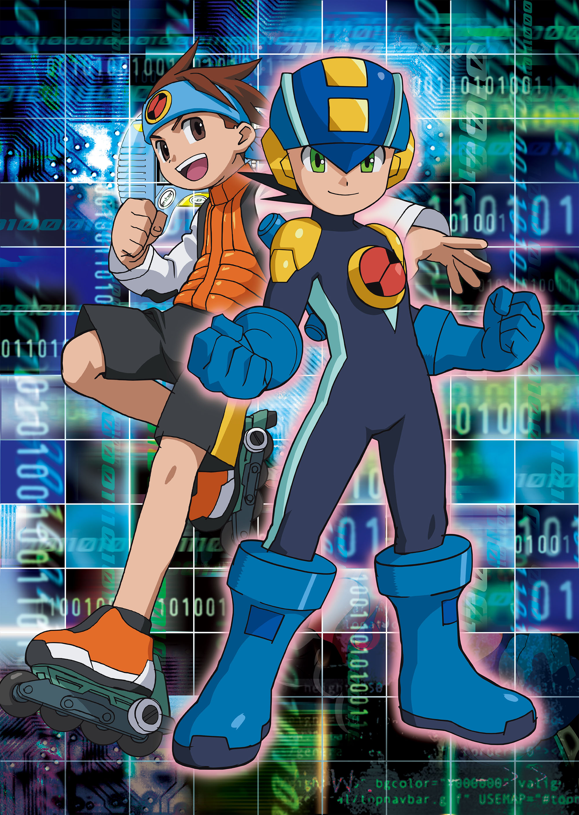 ロックマンエグゼ」のアニメ全編が5月末まで配信中。ゲームとは