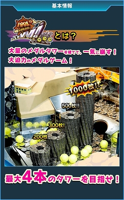 画像ギャラリー No.002のサムネイル画像 / メダル2000枚がドンガラガッシャン! 「GAPOLI」に満を持してやってきた大人気メダルゲーム「バベルのメダルタワーW!」の魅力を紹介【PR】