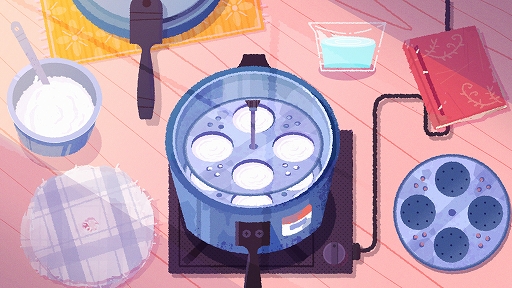 画像ギャラリー No.002のサムネイル画像 / 1980年代を舞台に南インドからカナダに渡った移民家族の半生を描く,クッキングアドベンチャー「Venba」配信開始