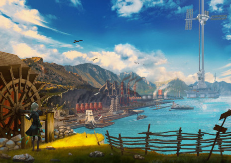 画像ギャラリー No.001のサムネイル画像 / 自動化工場シム「moorestech」,2024年初頭にSteamでリリース。水車・風車から核融合炉まで人類の技術進化を辿る工業ゲーム