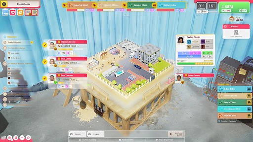 画像ギャラリー No.003のサムネイル画像 / 80年代から現代までの映画ビジネスを体験。映画スタジオ経営シム「Moviehouse - The Film Studio Tycoon」,本日発売。日本語対応