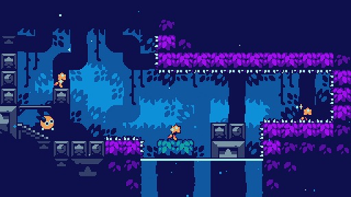 画像ギャラリー No.004のサムネイル画像 / ジャンプで昼夜を切り替え,流れ星を拾い集めるアクションパズル「Moonleap」が本日発売へ。日本語を含む全4言語に対応