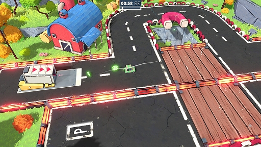 画像ギャラリー No.003のサムネイル画像 / “車を止めるスキル”が重要なレースゲーム「駐められるもんなら駐めてみな」,7月27日に発売決定。運転を邪魔する障害物などの情報も公開