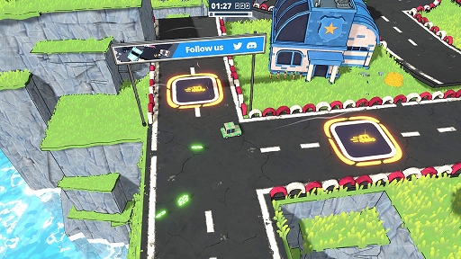 画像ギャラリー No.007のサムネイル画像 / “車を止めるスキル”が重要なレースゲーム「駐められるもんなら駐めてみな」,7月27日に発売決定。運転を邪魔する障害物などの情報も公開