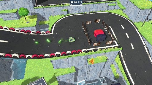 画像ギャラリー No.008のサムネイル画像 / “車を止めるスキル”が重要なレースゲーム「駐められるもんなら駐めてみな」,7月27日に発売決定。運転を邪魔する障害物などの情報も公開