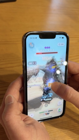 画像ギャラリー No.003のサムネイル画像 / ［プレイレポ］「モンスターハンターNow」シーズン9に登場する新武器種「操虫棍」は，スマホゲームならではの操作感が特徴だ