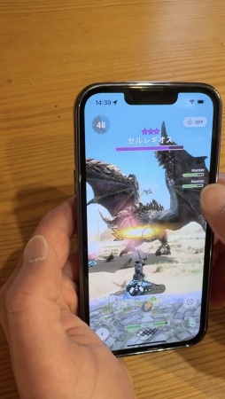 画像ギャラリー No.006のサムネイル画像 / ［プレイレポ］「モンスターハンターNow」シーズン9に登場する新武器種「操虫棍」は，スマホゲームならではの操作感が特徴だ