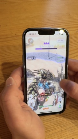 画像ギャラリー No.007のサムネイル画像 / ［プレイレポ］「モンスターハンターNow」シーズン9に登場する新武器種「操虫棍」は，スマホゲームならではの操作感が特徴だ