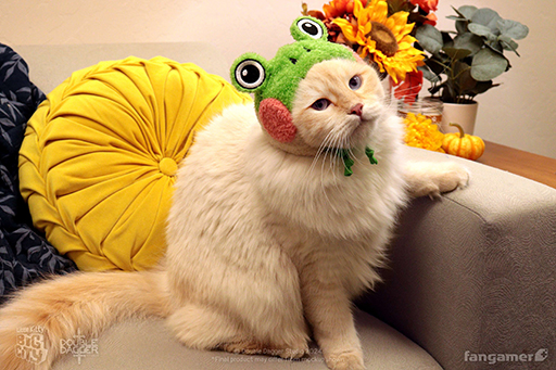 画像ギャラリー No.002のサムネイル画像 / 「Little Kitty, Big City」Nintendo Switchパッケージ版の予約を受付中。デラックスエディションには猫用の“蛙の帽子”を封入