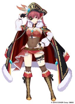 画像ギャラリー No.002のサムネイル画像 / 「キュービックスターズ」,宝鐘マリンさんとのコラボを11月1日から開催。オリジナル衣装の★3キャラになって登場