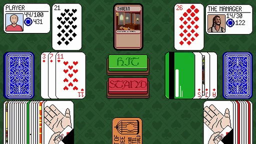 ブラックジャックで勝負，俺の1枚目はICカードだ！ 謎のカードが 