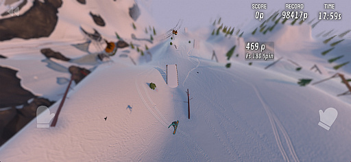 画像ギャラリー No.011のサムネイル画像 / 雪山を滑りっぱなす。オープンワールド・スキーゲーム「Grand Mountain Adventure+」,Apple Arcadeで配信中