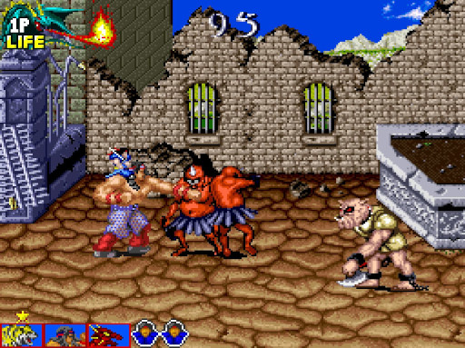 画像ギャラリー No.005のサムネイル画像 / Switch/PS4「アーケードアーカイブス ワイルドファング」5月2日にリリース。鬼神使いを操作して,魔獣と戦うベルトスクロールアクション