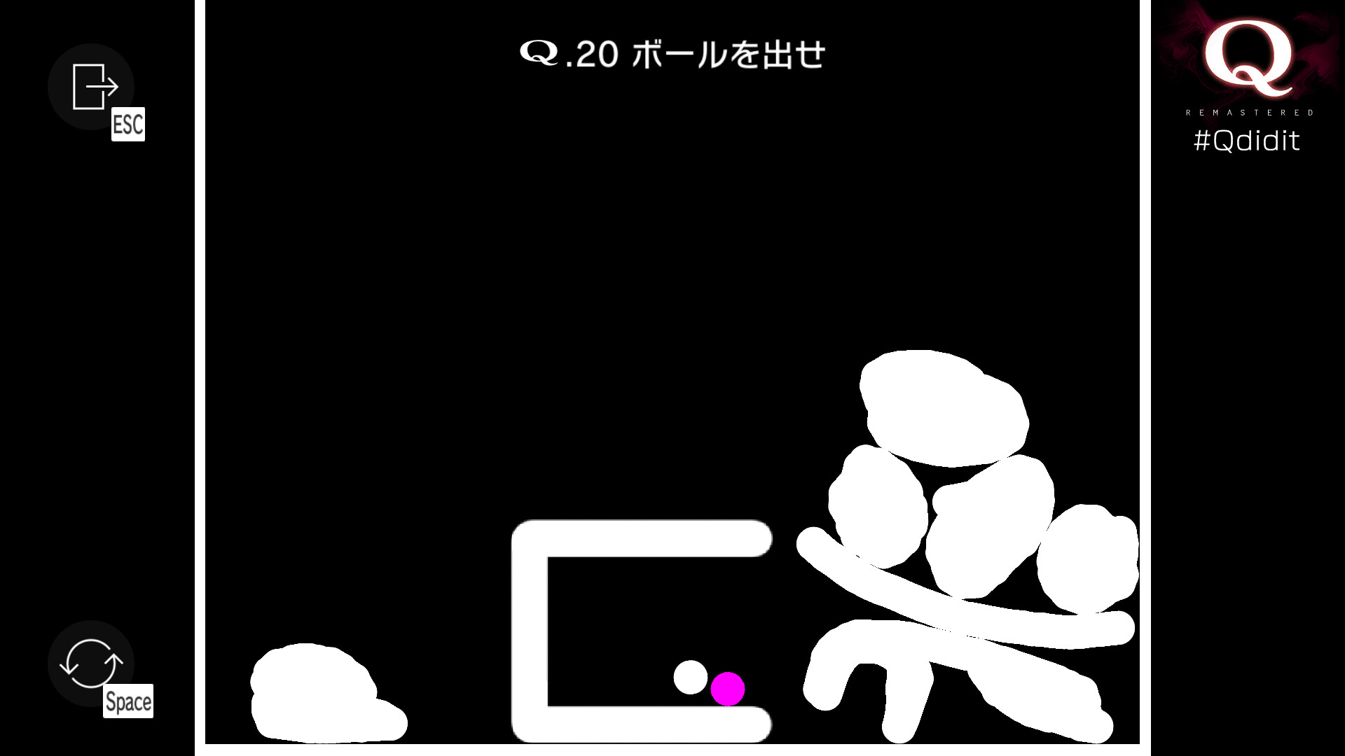 実況やSNSで人気の物理演算パズル「Q REMASTERED」のSteam版が登場