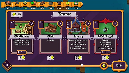 画像ギャラリー No.003のサムネイル画像 / 神になって大地を作り,天罰で敵を打ち払え! 信者の街を作るローグライク都市建設シム「These Doomed Isles」,体験版を本日公開