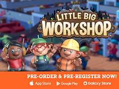 スマホ版「Little Big Workshop」，配信日が6月13日に決定。テーブルの上にある小さな工場を経営するシミュレーションゲーム