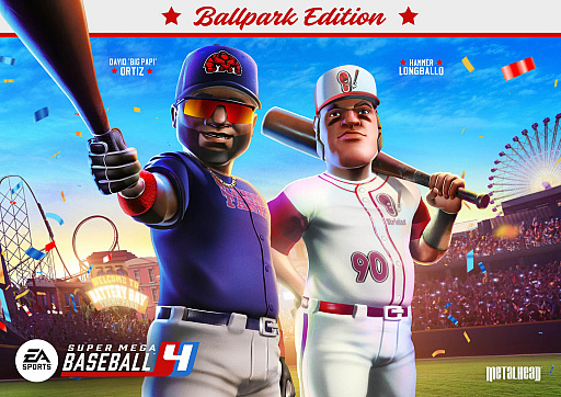 ���������꡼ No.008�Υ���ͥ������ / �桼��饹����奲���ॷ�꡼���ǿ����Super Mega Baseball 4�ס�6��2��������Ʊ��ȯ�����
