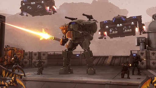 画像ギャラリー No.003のサムネイル画像 / スターシップ・トゥルーパーズのオンライン協力型FPS「Starship Troopers: Extermination」,二足歩行兵器「M11E Babar」や新エリアなどを実装