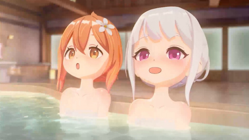 画像ギャラリー No.002のサムネイル画像 / 猫になって魔女と温泉に入りまくる,癒やし丸出しのスマホRPG「魔女のふろーらいふ」CBT参加者募集をスタート