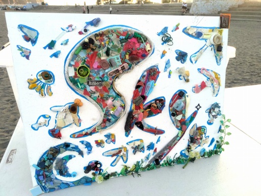 画像ギャラリー No.007のサムネイル画像 / 「Sky 星を紡ぐ子どもたち」ファン200人が集結。海岸のゴミ拾いイベント「光を紡ぐビーチクリーン in 江の島」に参加してきた