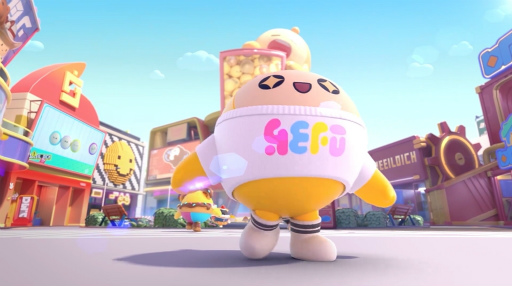 画像ギャラリー No.004のサムネイル画像 / パーティーゲーム「エギーパーティー」近日配信。エギエギと鳴く生物エギーを操作し,みんなで“かわいいフォールガイズ”?