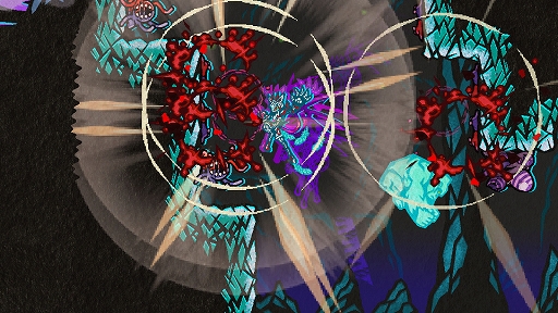 画像ギャラリー No.007のサムネイル画像 / 「九魂の久遠」,敗れた妖魔の情報を確認できる「冥界図鑑」と,クオンが戦闘能力をすべて開放した姿「九魂逢魔形態」を紹介