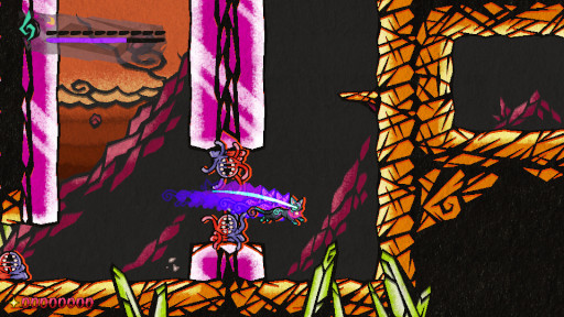 画像ギャラリー No.006のサムネイル画像 / 2D横スクロールアクション「九魂の久遠」本日発売。冥界で目覚めたネコ「クオン」が,飼い主の待つ現世への帰還を目指して旅をする