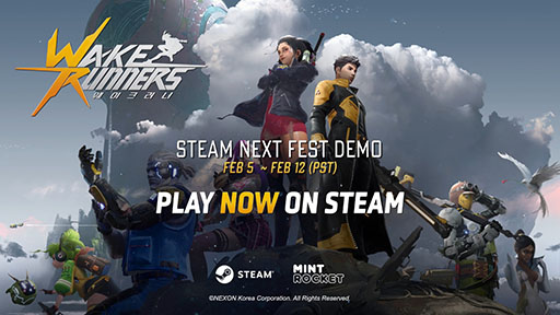 画像ギャラリー No.002のサムネイル画像 / PC向けチーム対戦アクション「ウェイクランナー」,体験版とゲームプレイトレイラーを公開