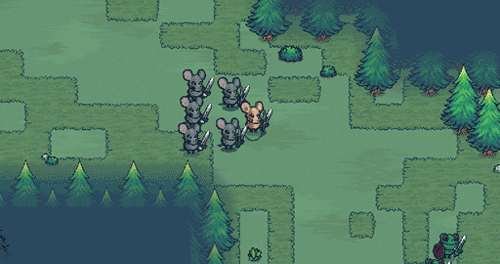 画像ギャラリー No.006のサムネイル画像 / ネズミたちの一糸乱れぬ陣形バトルをご覧あれ。北欧神話にインスパイアされたアクションADV「MiceGard」,ストアページ&体験版を公開