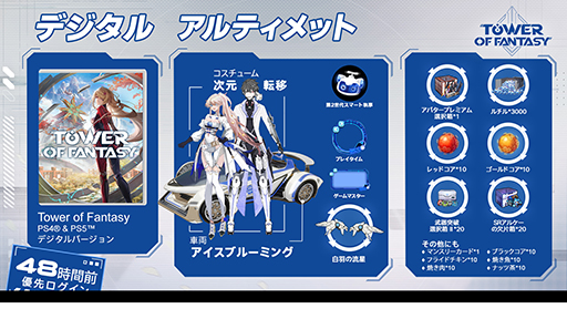 画像ギャラリー No.004のサムネイル画像 / PS5 / PS4版「Tower of Fantasy(幻塔)」8月8日に配信開始。新マップ「天空山荘」が登場する3.1アップデートを実施予定